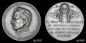 Venezuela. Medalla: Centenario de la muerte de Simon Bolivar. 1930.