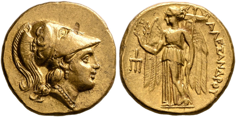 KINGS OF MACEDON. Alexander III ‘the Great’, 336-323 BC. Stater (Gold, 19 mm, 8....