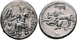 CILICIA. Tarsos. Mazaios, satrap of Cilicia, 361/0-334 BC. Stater (Silver, 24 mm, 10.68 g, 4 h). &#67649;&#67663;&#67659;&#67669;&#67667;&#67654; ('b'...