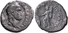 Galba, 68-69. Denarius (Silver, 19 mm, 2.95 g, 5 h), Rome, circa July 68-January 69. IMP SER [GALBA C]AESAR AVG Laureate head of Galba to right. Rev. ...