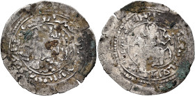 Arabia. Rasulid. al-Ashraf Isma'il I, AH 778-803 / AD 1377–1400. Dirham (Silver, 22 mm, 1.67 g, 9 h), Taʿizz, AH 787 = AD 1385/6. Within a central cir...