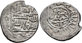 Mamluks. al-Zahir Sayf al-Din Jaqmaq, AH 842-857 / AD 1438-1453. Akçe (Silver, 15 mm, 1.54 g, 8 h), Çemişgezek, AH 852 = AD 1448/9. Within a square, ‘...