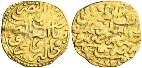 Ottoman Empire. Murad III, AH 982-1003 / AD 1574-1595. Sultani (Gold, 18 mm, 3.24 g, 12 h), Qustantaniyya (Constantinople/Istanbul) (?), [AH 982 = AD ...