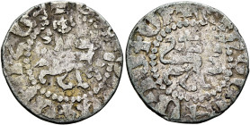 ARMENIA, Cilician Armenia. Royal. Levon III, 1301-1307. Takvorin (Silver, 18 mm, 2.56 g, 8 h), Sis, undated. ԼԵԻՈՆ ԹԱԳԱԻՈՐ ՀԱՅՈՑ’ (‘Levon, king of the...