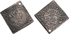 AUSTRIA. Holy Roman Empire. Ferdinand II, Emperor, 1619-1637. Dukat Klippe 1619 (Silver, 29 mm, 2.84 g, 6 h), struck in silver, on his election in Fra...
