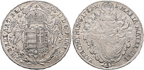 AUSTRIA. Holy Roman Empire. Josef II, Emperor, 1765-1790. 1/2 Taler 1782 B (Silver, 33 mm, 14.00 g, 12 h), Kremnitz (Kremnica). G•H•B•REX•A•A•D•B•&•L•...