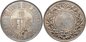 AUSTRIA. Kaisertum Österreich-Ungarn. Franz Josef I, 1848-1916. Medal (Silver, 51 mm, 42.00 g, 12 h), on the Association of gardeners and gardening en...