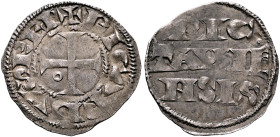 BRITISH, Anglo-Gallic. Poitou. Richard I 'the Lionheart', 1189-1199. Denier (Silver, 20 mm, 1.10 g, 8 h), Poitou, 1189-1196. ✠RICARDVS REX Cross patté...