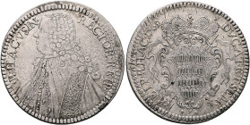 CROATIA, Adriatic Coastal Cities. Ragusa (Dubrovnik). Republic of Ragusa, 1358-1807/1814. Tallero 1765 (Silver, 43 mm, 28.29 g, 12 h). RECTOR•REIP: - ...