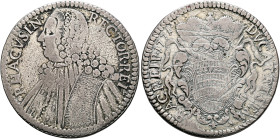 CROATIA, Adriatic Coastal Cities. Ragusa (Dubrovnik). Republic of Ragusa, 1358-1807/1814. Tallero 1771 (Silver, 40 mm, 28.36 g, 12 h). RECTOR•REIP - R...