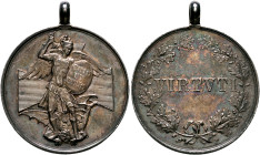 GERMANY. Bayern. Luitpold. Prince Regent, 1886-1912. Medal (Silver, 36 mm, 19.79 g, 12 h), Order of Merit of Saint Michael. By A. Börsch, München (Mun...
