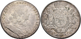 GERMANY. Bayern. Maximilian III Joseph, 1745-1777. Taler 1755 (Silver, 42 mm, 27.84 g, 12 h), München (Munich). D•G•MAX•IOS•U•B•&P•D•S•R•I•A•& EL•L•L•...