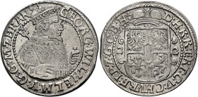 GERMANY. Brandenburg-Preußen (Herzogtum und Kurfürstentum). Georg Wilhelm, 1619-1640. Ort – 1/4 Taler 1622 (Silver, 30 mm, 6.28 g, 12 h), Königsberg. ...