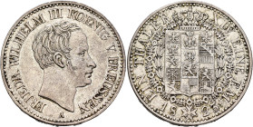 GERMANY. Brandenburg-Preußen. Friedrich Wilhelm III, 1797-1840. Taler 1823 A (Silver, 34 mm, 22.10 g, 12 h), Berlin. FRIEDR WILHELM III KOENIG V.PREUS...