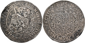 GERMANY. Sachsen, Kurfürstentum. Johann Georg I, 1615-1656. Taler 1635 (Silver, 45 mm, 28.80 g, 10 h), Dresden CM (mint master C. Melde). IOHAN:GEORG:...