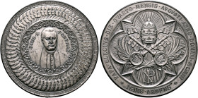 ITALY. Papal Coinage. Pius X, 1903-1914. Medal 1903 (Silvered bronze, 60 mm, 86.00 g, 12 h), on his Election to the Pontificate. By W. Mayer, Stuttgar...