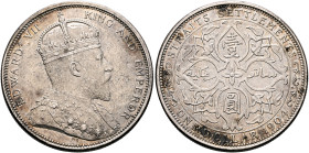 MALAY ARCHIPELAGO, Colonial. Straits Settlements. Edward VII, King of the United Kingdom and Emperor of India, 1901-1910. Dollar 1904 B (Silver, 37 mm...