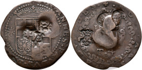 MALTA. Order of Knights of the Hospital of St. John of Jerusalem (Knights of Malta). Jean-Paul Lascaris Castellar. Grandmaster, 1636-1657. 4 Tari 1643...