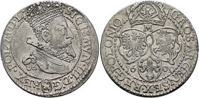 POLAND, Monarchs. Zygmunt III Waza, 1587-1632. 6 Groszy 1600 M (Silver, 28 mm, 4.47 g, 12 h), Marienburg (Malbork). •SIGISMVN•III•D•G - REX•POL•M•D•L:...