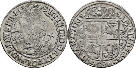 POLAND, Monarchs. Zygmunt III Waza, 1587-1632. Ort 1622 (Silver, 30 mm, 6.68 g, 5 h), Bydgoszcz. SIGIS•III•D:G•REX•POL•M•D•L•I•RVS•PR•M Crowned and cu...