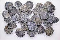A lot containing 35 silver coins. All: Fatimids. Half Dirhams. Fine to very fine. LOT SOLD AS IS, NO RETURNS. 35 coins in lot.


From a European co...