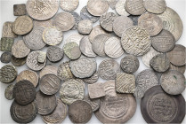A lot containing 78 silver and bronze coins. Including: Byzantine, Indian and Islamic. Fine to good very fine. LOT SOLD AS IS, NO RETURNS. 78 coins in...