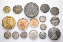 A lot containing 17 silver and bronze coins. All: British. Fine to FDC. LOT SOLD AS IS, NO RETURNS. 17 coins in lot.


From the collection of the A...