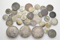 A lot containing 34 silver, billon and bronze coins. All: Germany. Altdeutschland: Bayern. Very fine to extremely fine. LOT SOLD AS IS, NO RETURNS. 34...