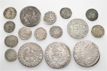 A lot containing 16 silver coins. All: Hungary and Silesia. Fine to good extremely fine. LOT SOLD AS IS, NO RETURNS. 16 coins in lot.


From the co...