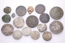A lot containing 17 silver, billon and bronze coins. All: World. Fair to extremely fine. LOT SOLD AS IS, NO RETURNS. 17 coins in lot.


From the co...