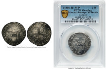 Charles & Johanna "Early Series" 2 Reales ND (1538-1541) M-P XF Details (Saltwater Damage) PCGS, Mexico City mint, Cal-91. 6.53gm. HID09801242017 © 20...