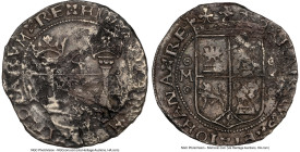 Charles & Johanna (1504-1555) "Golden Fleece" Early Series 4 Reales ND (1541-1542) M-P XF Details (Sea Salvaged) NGC, Mexico City mint, Cal-123, Nesmi...