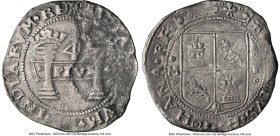 Charles & Johanna (1504-1555) "Golden Fleece" Early Series 4 Reales ND (1541-1542) M-P XF Details (Sea Salvaged) NGC, Mexico City mint, Cal-123, Nesmi...