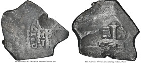 Philip V Cob 4 Reales ND (1721-1723) Mo-J VF Details (Environmental Damage) NGC, Mexico City mint, KM40, Cal-1087/1088. 13.58gm. According to Numismát...