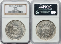 Ferdinand VI 8 Reales 1754 Mo-MF MS62 NGC, Mexico City mint, KM104.1, Cal-482. HID09801242017 © 2025 Heritage Auctions | All Rights Reserved www.HA.co...