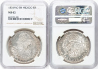 Charles IV 8 Reales 1804 Mo-TH MS62 NGC, Mexico City mint, KM109, Cal-980. HID09801242017 © 2025 Heritage Auctions | All Rights Reserved www.HA.com/Te...