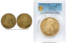 Charles IV gold 8 Escudos 1799 Mo-FM AU55 PCGS, Mexico City mint, KM159, Cal-1640. HID09801242017 © 2025 Heritage Auctions | All Rights Reserved www.H...