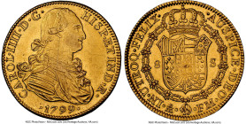 Charles IV gold 8 Escudos 1799 Mo-FM AU Details (Cleaned) NGC, Mexico City mint, KM159, Cal-1640. HID09801242017 © 2025 Heritage Auctions | All Rights...