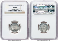 Republic Real 1840 Zs-OM MS66 NGC, Zacatecas mint, KM372.10. The second highest graded representative on the NGC census. HID09801242017 © 2025 Heritag...