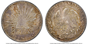 Republic 8 Reales 1827 Ga-FS AU50 PCGS, Guadalajara mint, KM377.6, DP-Ga03. HID09801242017 © 2025 Heritage Auctions | All Rights Reserved www.HA.com/T...