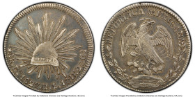 Republic 8 Reales 1827 Do-RL XF45 PCGS, Durango mint, KM377.4, DP-Do04. HID09801242017 © 2025 Heritage Auctions | All Rights Reserved www.HA.com/Texas...