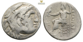 Kings of Macedon, Antigonos I Monophthalmos AR Drachm. (4.03g, 17.7mm) Struck as Strategos or king of Asia, in the name and types of Alexander III. Ab...