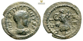 Mysia, Parium. Maximus. Caesar, AD. 235-238. AE (2.27g, 18.1mm). [IM] CAI MAXIMVS AV, bare-headed, draped and cuirassed bust of Maximus, Caesar right,...