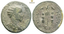 Pisidia, Antiochia, Philip I Arab AD 244-249 or Philip II (246-249), AE (7.53g, 25.4mm) [IMP] M IVL PHILIPPVS AV, radiate, draped and cuirassed bust o...