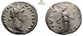 Antoninus Pius AR Denarius. Rome AD 151-159 (2.52g, 18.5mm) ,