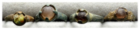 Lot of 4 unclassified rings See picture.