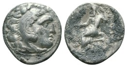 KINGS of MACEDON. Alexander III "the Great" (336-323)BC.Drachm. Condition: Very Fine

Weight: 3.98 gr. Diameter: 18.4 mm