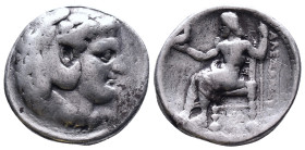KINGS of MACEDON. Alexander III "the Great" (336-323 BC.Tetradrachm. Condition: Very Fine

Weight: 16,70 gr. Diameter: 27,1 mm