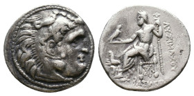 KINGS of MACEDON. Alexander III "the Great" (336-323 BC). AR Drachm Condition: Very Fine

Weight: 4,01 gr. Diameter: 17,8 mm