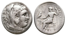 KINGS of MACEDON. Alexander III "the Great" (336-323 BC). AR Drachm Condition: Very Fine

Weight: 4,11 gr. Diameter: 18,6 mm